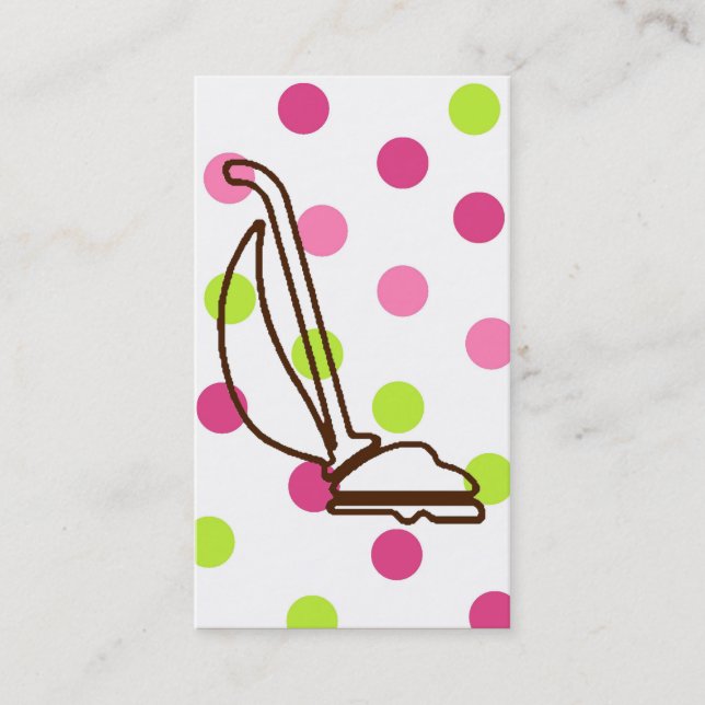 Cleaning Service Business Card (Front)