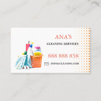 CLEANING SERVICE BUSINESS CARD