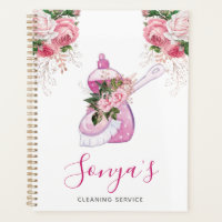 Cleaning Service Floral Cute dish soap