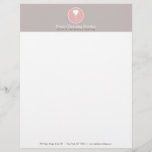 Cleaning Service, Housekeeper Vintage Style Letterhead<br><div class="desc">Coordinates with the Cleaning Service,  Housekeeper Vintage Style Business Card Template by 1201AM. A vintage-styled logo of a white feather duster is combined with your name or business name on this classic letterhead template. Designed for cleaning services,  housekeepers,  maid service,  etc. © 1201AM CREATIVE</div>