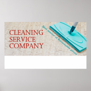 Cleaning service poster