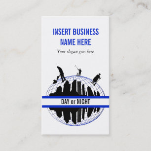 Cleaning Service professional PERSONALIZE Business Card