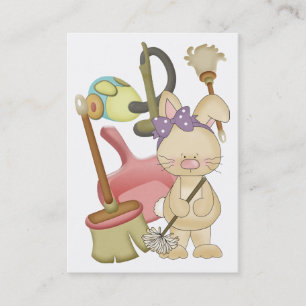 Cleaning Service - SRF Business Card