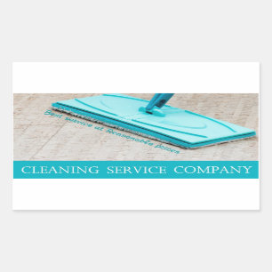 Cleaning service sticker