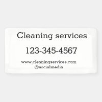 Cleaning services add number website email address