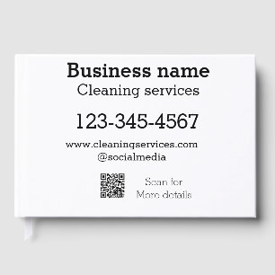 Cleaning services add number website email address guest book