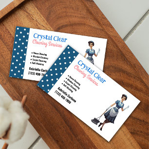 Cleaning Services Business Card