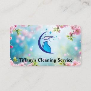 Cleaning Spray Icon   Maid Tools Business Card