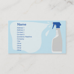 Cleanser - Business Business Card