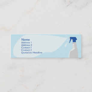 Cleanser - Skinny Mini Business Card