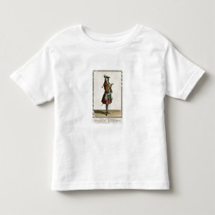 Cleante Dressed as a Cavalier, fashion plate, c.16 Toddler T-shirt
