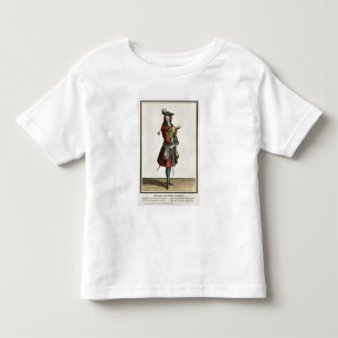 Cleante Dressed as a Cavalier, fashion plate, c.16 Toddler T-shirt