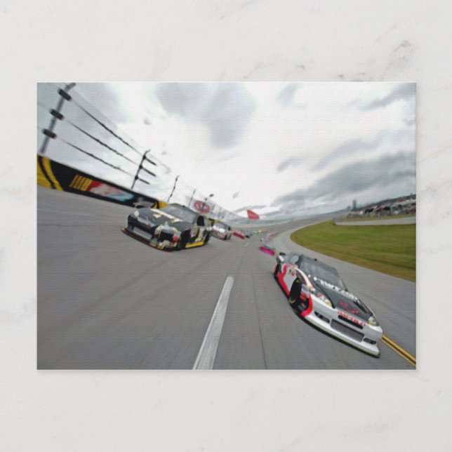 Clear Air Racing Stock Car PostCards (Front)