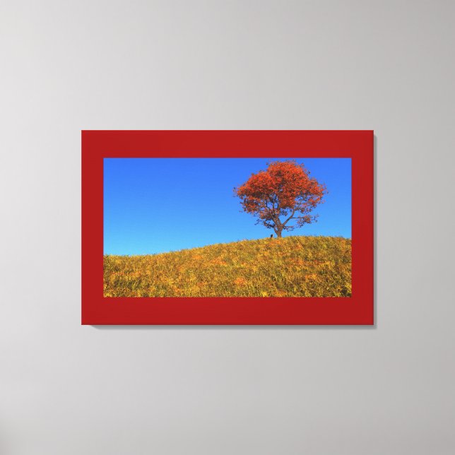 Clear Autumn Day Canvas Print (Front)