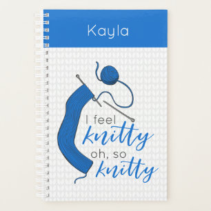 Clear Blue I Feel Knitty, Oh So Knitty Planner