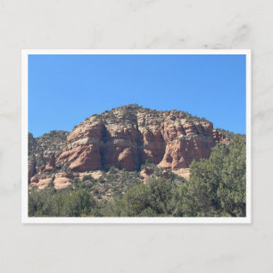 clear blue sky postcard
