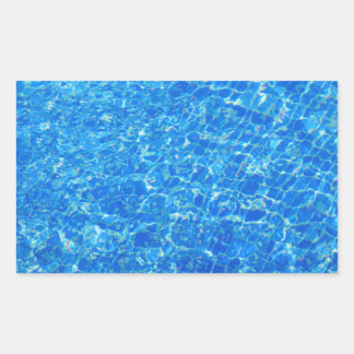 clear blue water texture sticker