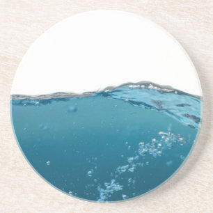 Clear Blue Wave Coaster