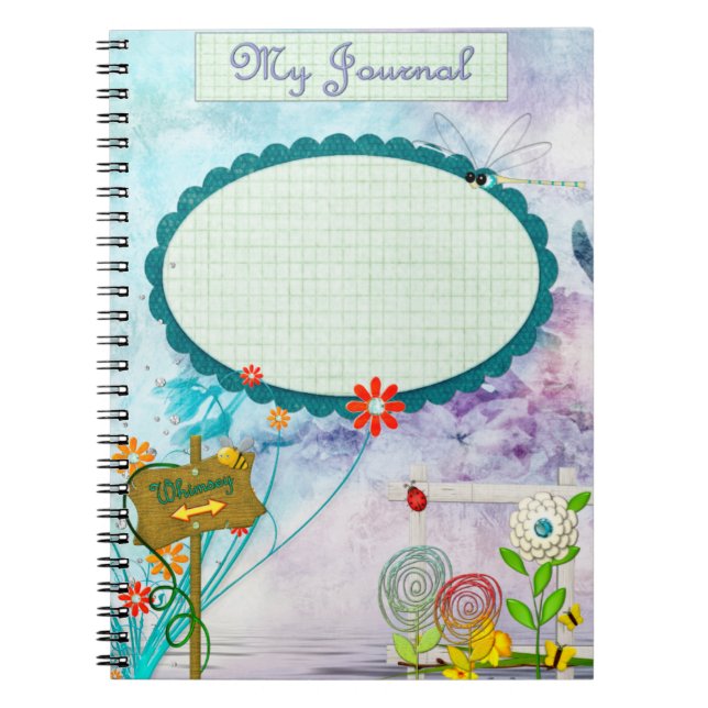 Clear Clue Whimsey Journal CUSTOM (Front)