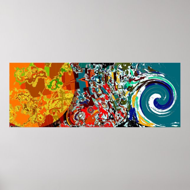 Clear Confusion - Poster Abstrait (Devant)