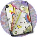 Clear Connection (1925) - Wassily Kandinsky Art -  iPad Pro Cover<br><div class="desc">This iPad Pro Cover features a colourful 1925 abstract art image by Wassily Kandinsky for 8th/9th Gen iPad w/ 10.2" Retina and Apple 10.5" iPad Pro, (other sizes/models may be available). This image CANNOT be removed but can be vertically a bit to attain your preferred view. Personalize with custom text...</div>