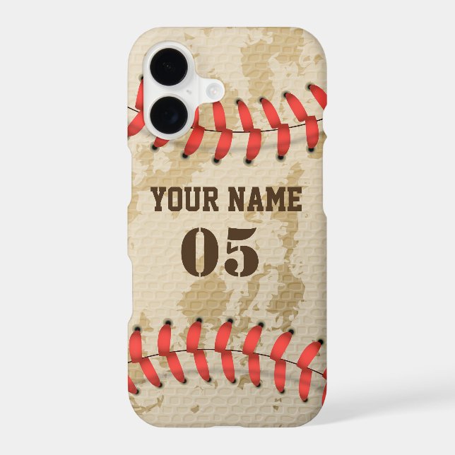 Clear Cool Vintage Baseball (Back)