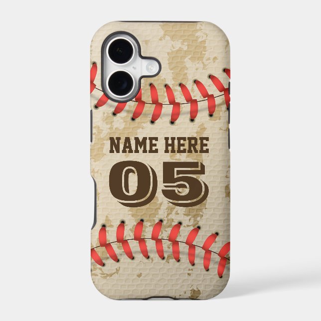Clear Cool Vintage Baseball (Back)