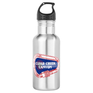 Clear Creek Canyon Colorado Climbing Carabiner 532 Ml Water Bottle