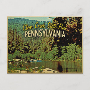 Clear Creek Pennsylvania Postcard