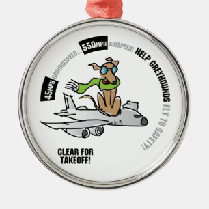 Clear for Takeoff Ornament