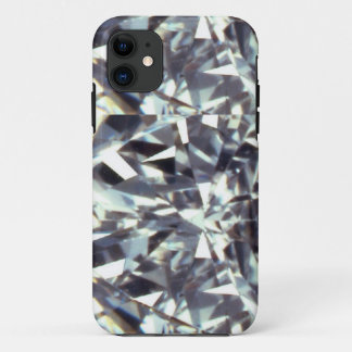 clear gem stone, diamond iPhone 11 case