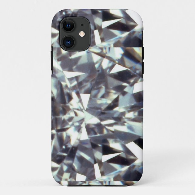 clear gem stone, diamond Case-Mate iPhone case (Back)