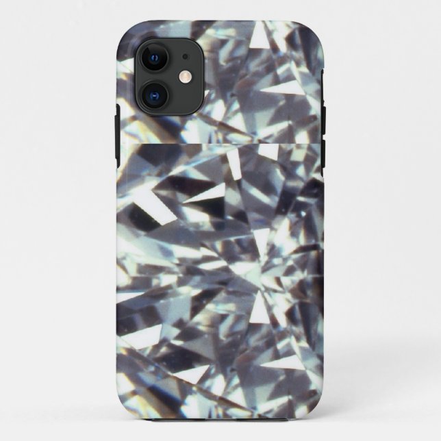 clear gem stone, diamond Case-Mate iPhone case (Back)