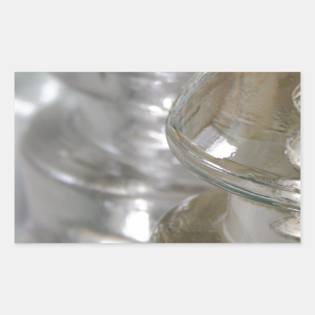 Clear Glass Insulators Sticker (Front)