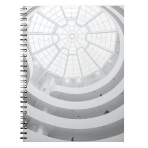 Clear glass roof notebook