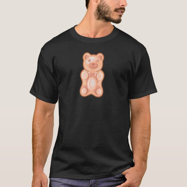 Clear Gummy Bear T-Shirt (Front)