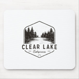Clear Lake California Outdoors Vintage Mouse Pad