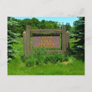 Clear Lake State Park, Iowa Postcard