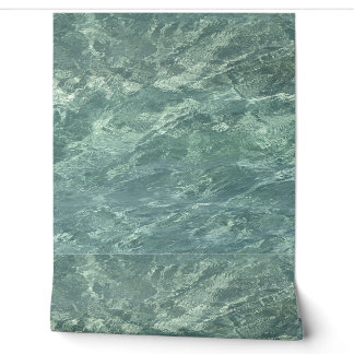 Clear  Ocean Water Patterns Beach Teal Blue Green Wallpaper