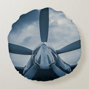 Clear Prop! Round Pillow