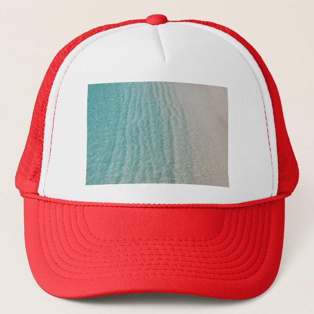 clear ripples trucker hat (Front)