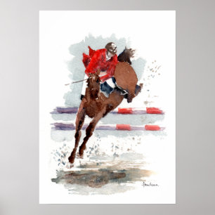 'Clear Round' poster/print Poster