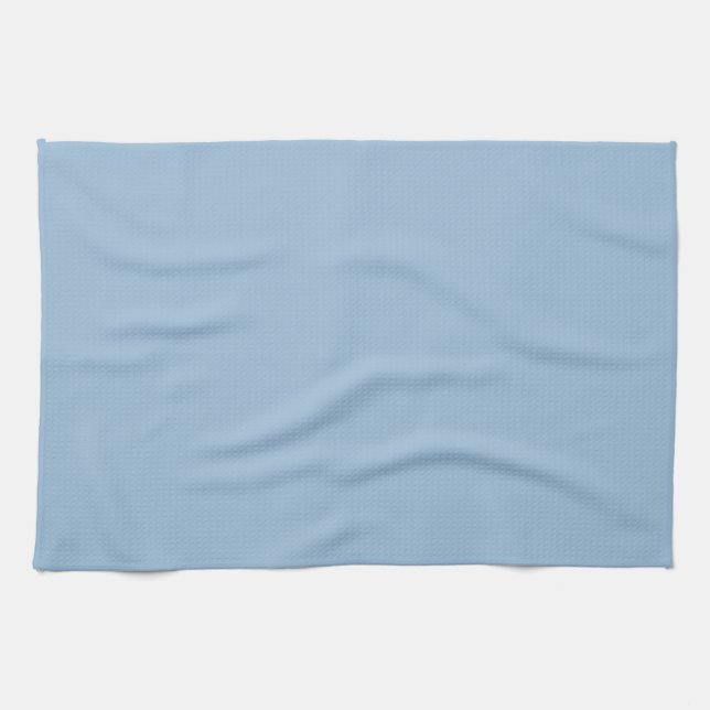 Clear Sky Blue Solid Colour PANTONE 14-4123 2022 Kitchen Towel (Horizontal)