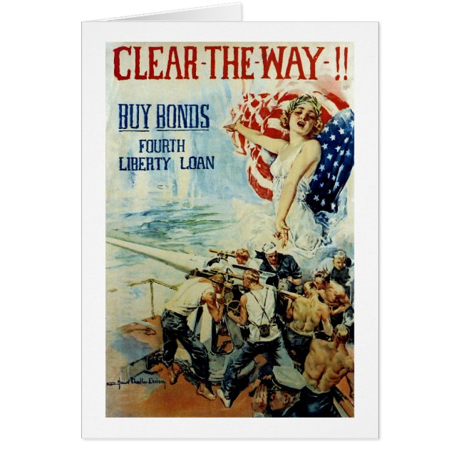 Clear the Way!! - Fourth Liberty Loan (Front)