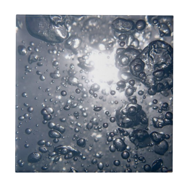 Clear Water Bubbles Tile (Front)