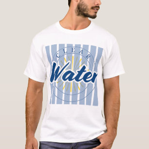 Clear Water Summer Beach Aesthetic T-Shirt