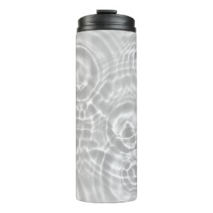 Clear Water Surface Abstract Texture Thermal Tumbler