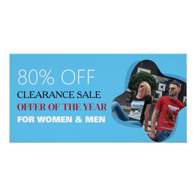 Clearance Sale Custom Glossy Poster (Front)
