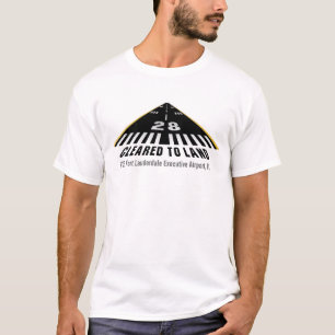 Cleared To Land Runway T-Shirt