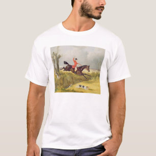 Clearing a Ditch, 1839 (oil on panel) T-Shirt